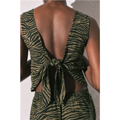 Mono largo animal print