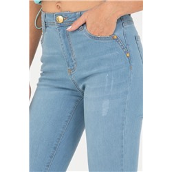 Kadın Açık Mavi Jean Pantolon