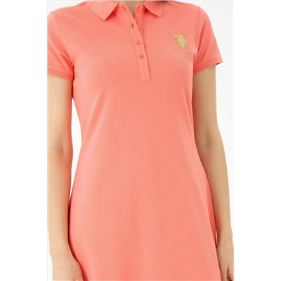 Kadın Somon Örme Elbise