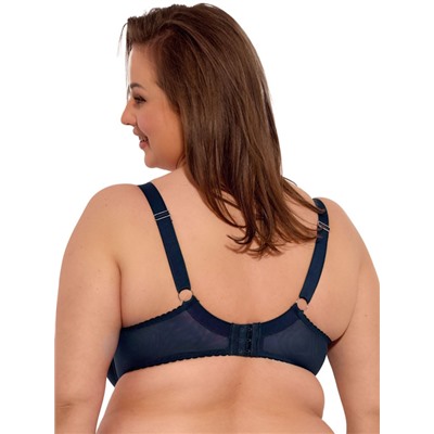 Бюстгальтер 1058 Sonia PU Maxi син Gaia