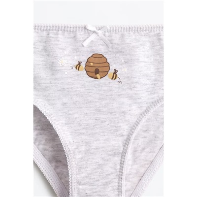 Pack 7 braguitas abeja