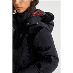 Chaqueta acolchada ilustración