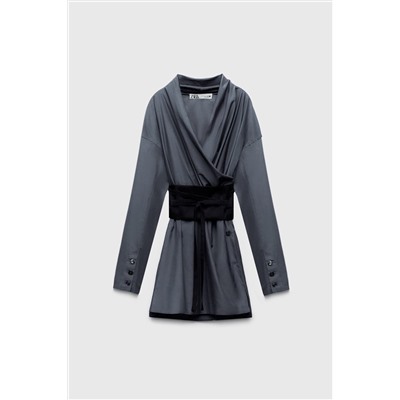 VESTIDO KIMONO FAJÍN CON SEDA LIMITED EDITION