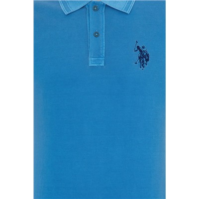 Erkek Petrol Basic Polo Yaka Tişört