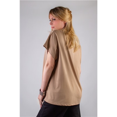 Нарядная футболка со стразами, арт.6167