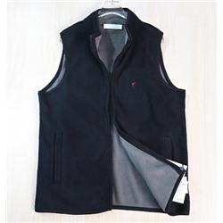 Мужской флисовый жилет воротником-стойкой