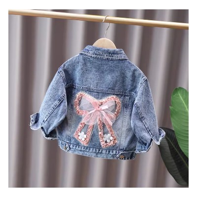 Джинсовая куртка для мальчиков/девочек