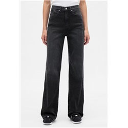 High Rise Wide-Leg Sweatpant Jeans