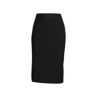 Karl Lagerfeld Paris Logoband Midi Skirt