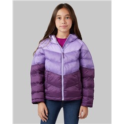 KIDS' HOODED PUFFER JACKET