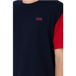 Erkek Comfort Fit Bisiklet Yaka Lacivert Tişört
