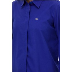 Kadın Saks Uzun Kollu Gömlek