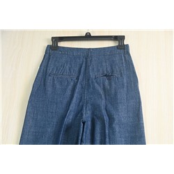 Джинсовые широкие брюки с высокой талией CO*S