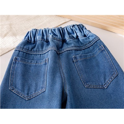 Утепленные джинсы для девочек