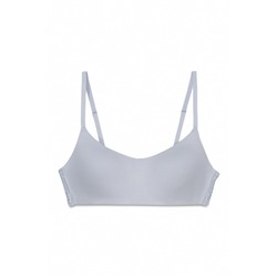 Sujetador top relleno modal y encaje azul