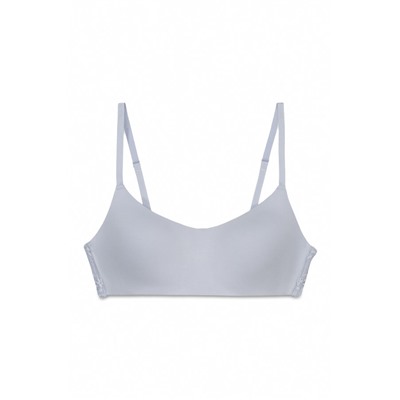 Sujetador top relleno modal y encaje azul