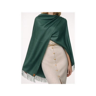 Палантин облегченный Pashmina Lanotti/изумрудный