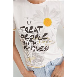 Camiseta kindness margarita