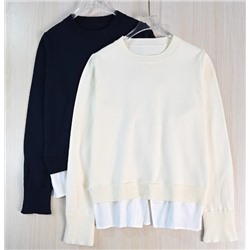 Вязаный свитер из двух частей КО*С