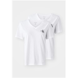 Calvin Klein Jeans MONOLOGO TEE 2 PACK - Camiseta básica