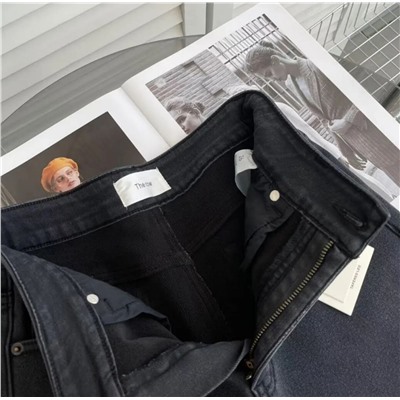 Женские джинсы на флисовой подкладке