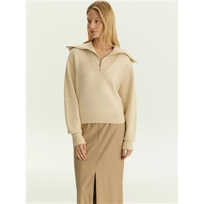 Свитер с отложным воротником, B3036/nulion