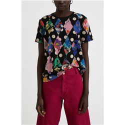 Camiseta rombos 100% algodón