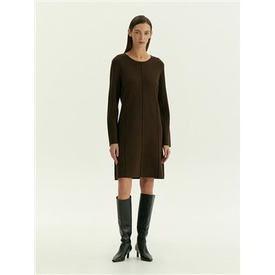 Трикотажное платье из вискозы, PL1738/cafino