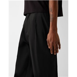 Tailored lyocell blend balloon trousers