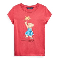 Girls 7-16 Sparkler Bear Cotton Tee