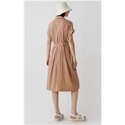 Льняное платье