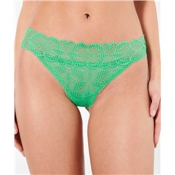 Tanga de encaje floral