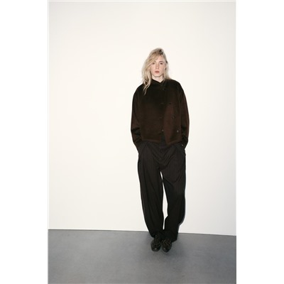 PANTALÓN BALLOON RAYAS PLIEGUES