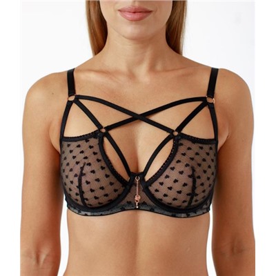 Бюстгальтер мягкая чашка на каркасах со стрепами HEARTS 83145-18 COQUETTE REVUE