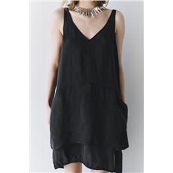ZW COLLECTION SHORT STRAPPY DRESS