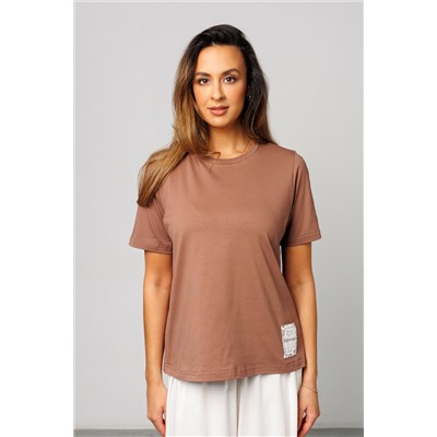 Футболка женская базовая 402BRN