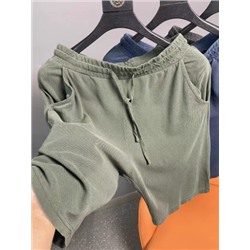 Летние свободные прямые спортивные шорты