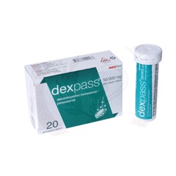 Dexpass 50/300мг таб шип 20шт