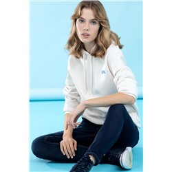 Taş Kapüşonlu Basic Sweatshirt