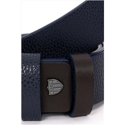Erkek Çift Taraflı Lacivert Kemer