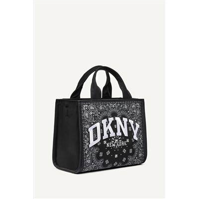 HADLEE SMALL EMBROIDERED LOGO TOTE