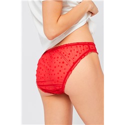 Футболка и трусы Rodney Ecru и красные