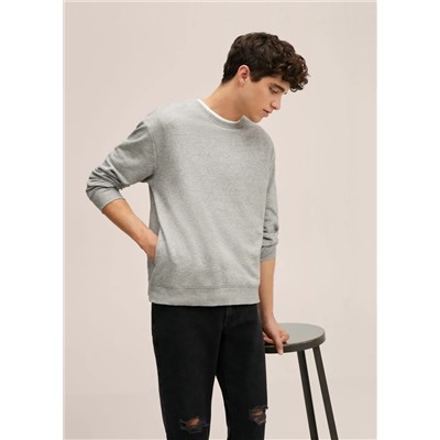 Sudadera básica algodón -  Niño | MANGO OUTLET España
