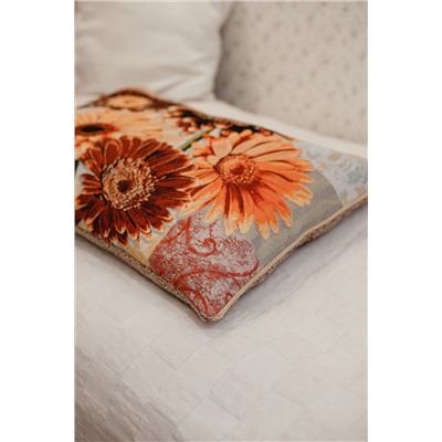 Наволочка декоративная 50х70 Герберы