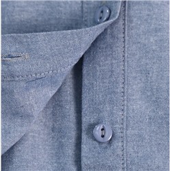 Приталенная рубашка, идеальная для этого сезона!  Хлопковая ткань «Оксфорд»