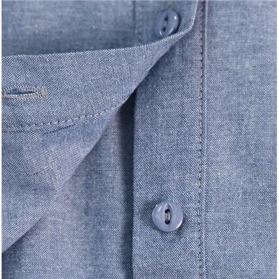 Приталенная рубашка, идеальная для этого сезона!  Хлопковая ткань «Оксфорд»