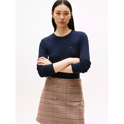 Long-Sleeve Crewneck Favorite T-Shirt