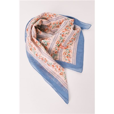 Pañuelo print rayas multicolor