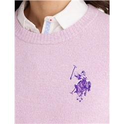 LARGE LOGO CREW NECK SWEATER