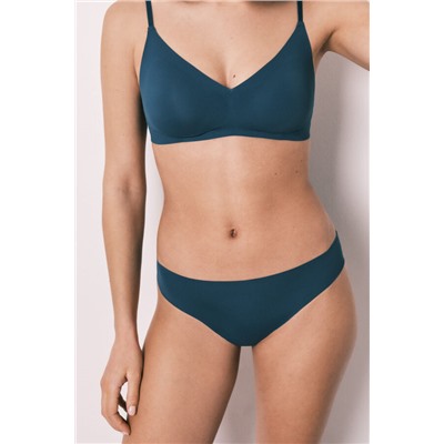 Braga clásica microfibra clean cut azul